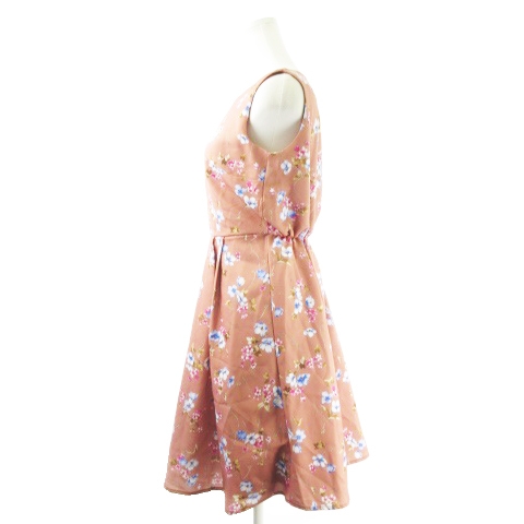 トッコ Tocco Closet ワンピース ミニ スカラップ ノースリーブ 花柄 ボタニカル セピア Ck8 レディース 198 ベクトルパーク トッコ Tocco Closet ワンピース ミニ スカラップ ノースリーブ 花柄 ボタニカル セピア Ck8 レディース 198 ベクトルパーク