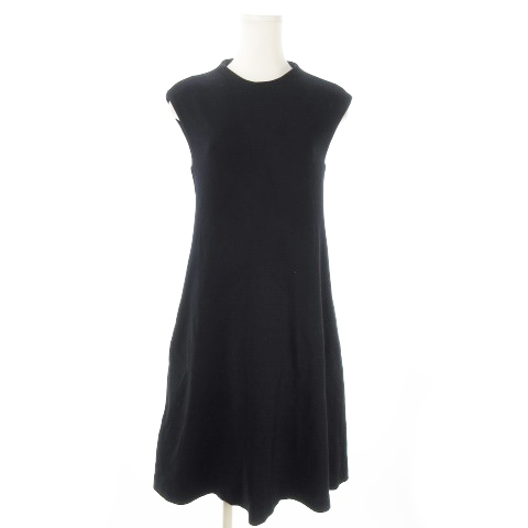 バンヤードストーム Barnyardstorm ワンピース ひざ丈 ノースリーブ 0 黒 ブラック Ao5 レディース 198 ベクトルパーク