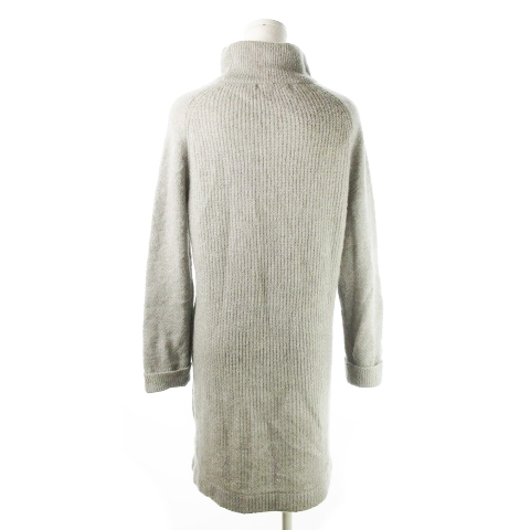 ココディール Coco Deal ワンピース ニット ミニ モックネック 長袖 モヘア混 2 グレー Ck8 レディース 198 ベクトルパーク