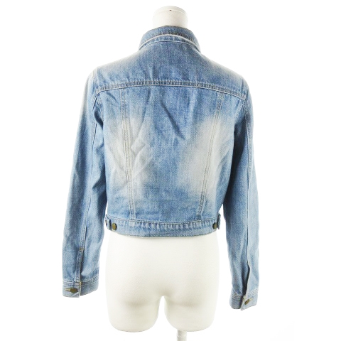 ココディール Coco Deal ジャケット デニム Gジャン ジージャン ウォッシュ加工 2 青 ブルー Ck19 レディース 198 ベクトルパーク