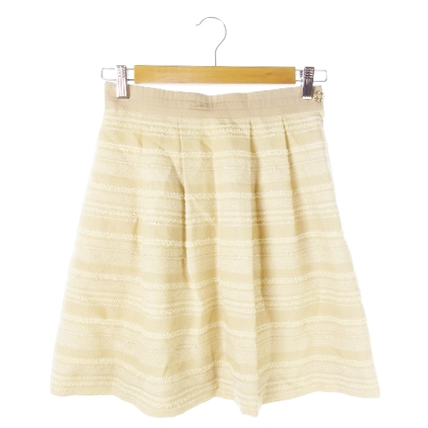 未使用品 プライドグライド prideglide スカート ツイード フレア ミニ  