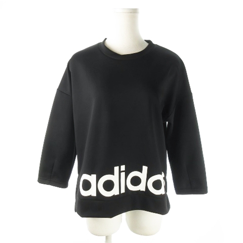 アディダスネオ adidas neo Tシャツ カットソー クルーネック 七分袖 