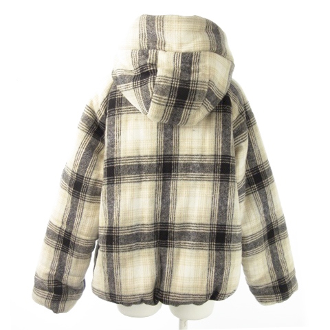 American Eagleウール混紡 チェック柄ジャケット Mサイズ（地柄モール 