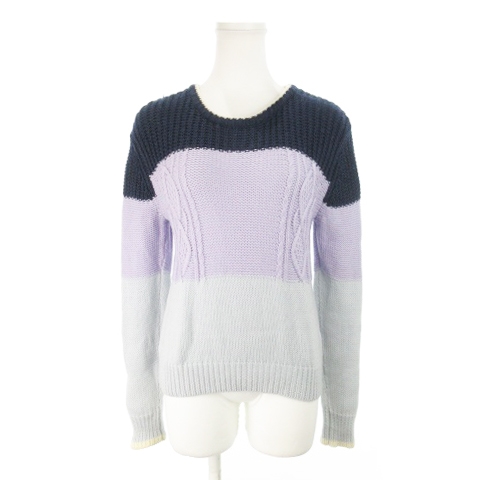 バナーバレット Banner Barrett ニット セーター ラウンドネック 長袖  