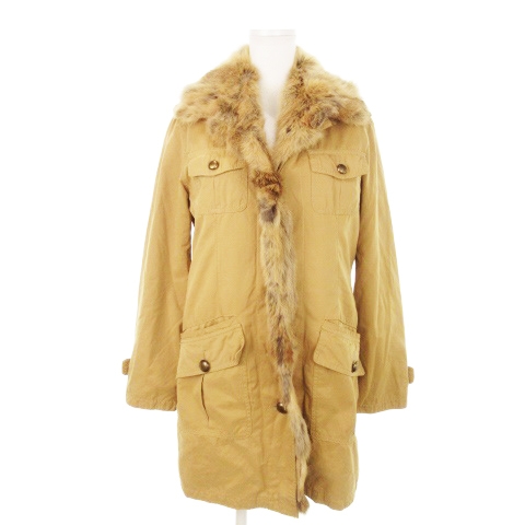 タケオキクチコートモッズコート　ミリタリーボア  ティーケー タケオ キクチ  KIKUCHI ライナー付モッズ