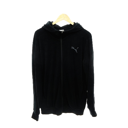 プーマ Puma パーカー ジップアップ ワンポイント パイル生地 L 黒 ブラック Kk メンズ 0 ベクトルパーク プーマ Puma パーカー ジップアップ ワンポイント パイル生地 L 黒 ブラック Kk メンズ 0 ベクトルパーク
