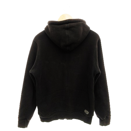 DIESEL　パーカー　内ボア　ブラック　M DIESEL（ディーゼル）の「メンズ スウェット パーカー ボア