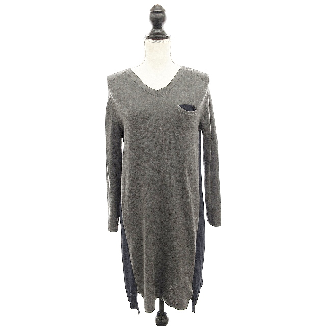 ダーマコレクション dama collection ワンピース ニット ミニ 長袖  