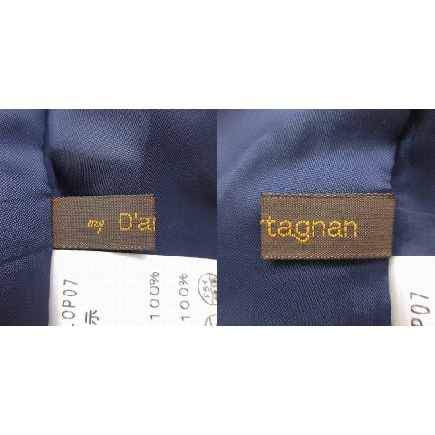 my D'artagnan マイダルタニアン ミニワンピース 七分袖 ブラック my D'artagnan マイダルタニアン ミニワンピース 七分袖 ブラック