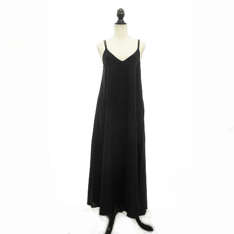 デミルクス ビームス Demi Luxe Beams ワンピース マキシ ロング キャミソール 38 黒 ブラック Ik レディース 0 ベクトルパーク デミルクス ビームス Demi Luxe Beams ワンピース マキシ ロング キャミソール 38 黒 ブラック Ik レディース 0 ベクトルパーク