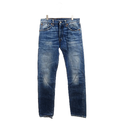 リーバイス Levi S 501 パンツ デニム ジーンズ ストレート ダメージ加工 ボタンフライ W30 L34 青 ブルー Kk メンズ 0 ベクトルパーク