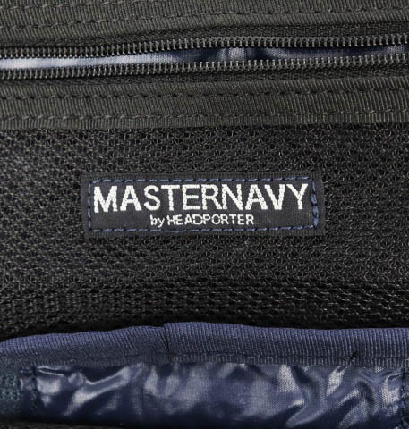 ヘッドポーター　マスターネイビー　マルチポーチ ヘッドポーター HEAD PORTER ポーチ マルチ メイク 化粧 MASTER