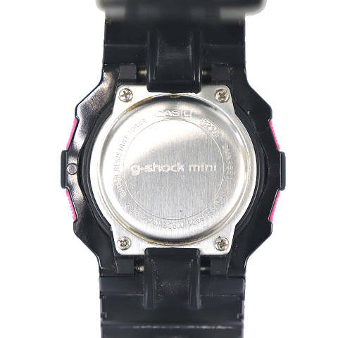 G-Shock Mini ブラック デジタル腕時計 G-SHOCK mini】大人から子どもまで着けられるG-SHOCK - チック