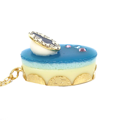 キューポット Q Pot ディズニー Disney アリス ネックレス ペンダント プチケーキ ワンポイント ラインストーン 青 ブルー Tm レディース 1 ベクトルパーク キューポット Q Pot ディズニー Disney アリス ネックレス ペンダント プチケーキ ワンポイント ラインストーン 青 ブルー Tm レディース 1 ベクトルパーク