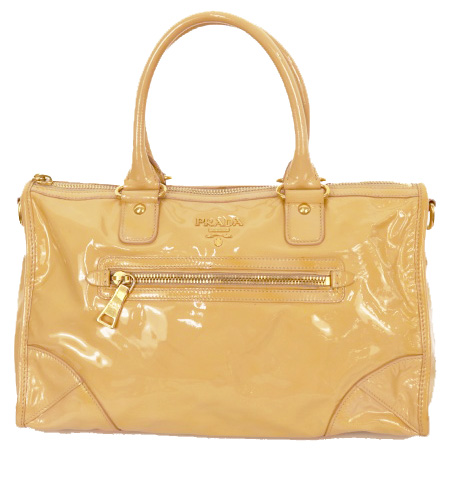 プラダ PRADA バッグ ハンド ショルダー 2way エナメル レザー 
