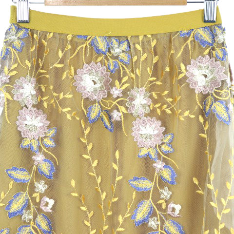 ハニーミーハニー HONEY MI HONEY 18SS スカート フレア ロング マキシ  