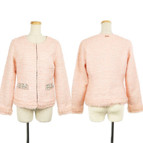 レディ Rady セットアップ 上下 ジャケット ノーカラー シングル 総  