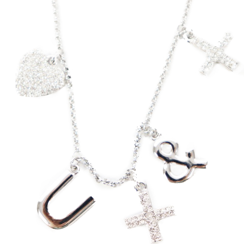 スワロフスキー Swarovski ネックレス ペンダント チェーン ハート