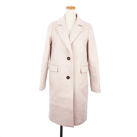 ジュエルチェンジズ Jewel Changes アローズ 17aw コート チェスター ロング シングル 総裏地 ウール 36 紫 パープル M2o レディース 1 ベクトルパーク