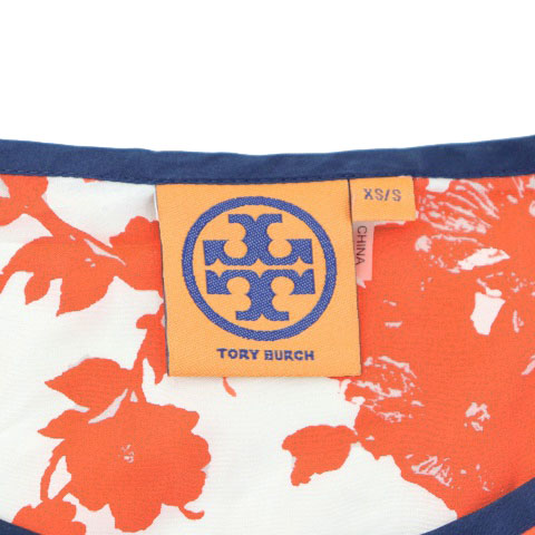 トリーバーチ TORY BURCH チュニック ブラウス クルーネック 五
