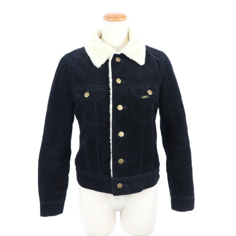 リー Lee ストームライダー Storm Rider ジャケット ステンカラー コーデュロイ ボア Xs 黒 ブラック 617 Tm レディース 1 ベクトルパーク