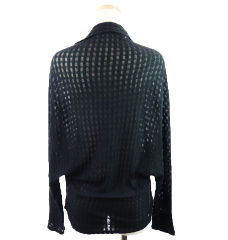 ヨウジヤマモト YOHJI YAMAMOTO カーディガン ニット テーラードカラー 