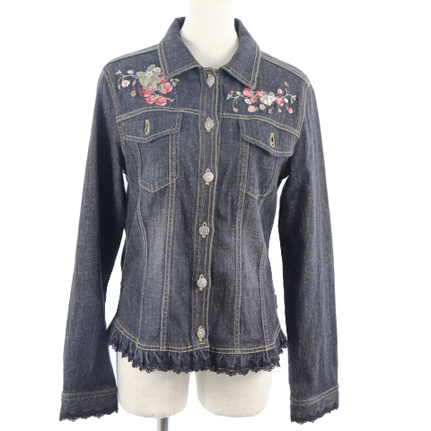 ピンクハウス PINK HOUSE ジャケット デニム Gジャン ジージャン  