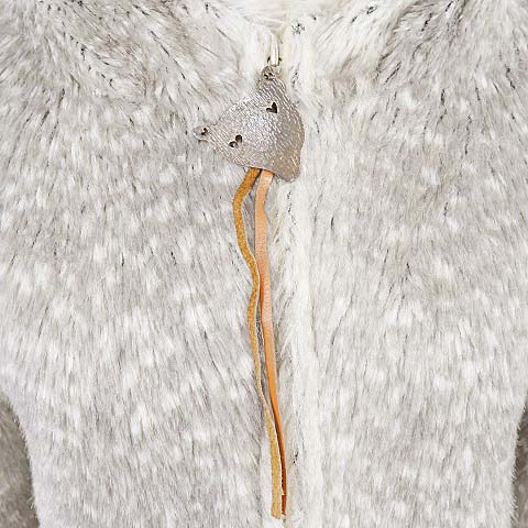 TSUMORI CHISATO ツモリチサト ゴマアザラシ ファー ブルゾン TSUMORI CHISATO - TSUMORI CHISATO ファーブルゾン ゴマアザラシの