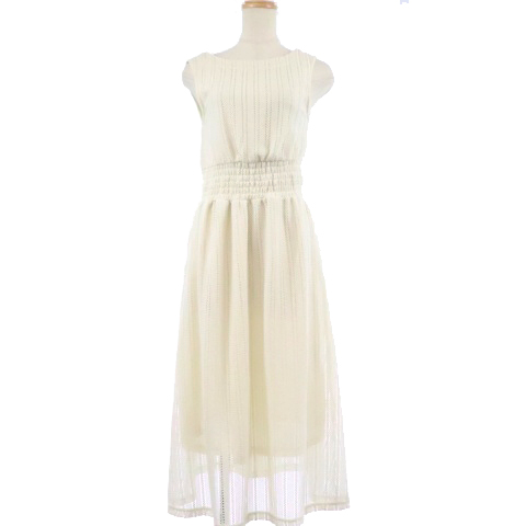 リリーブラウン Lily Brown 19SS ワンピース ロング マキシ ボート 