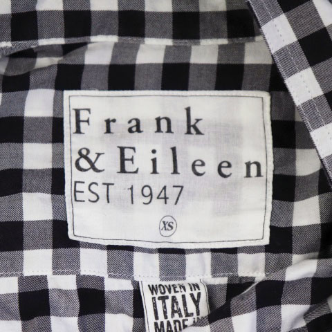 フランク&アイリーン Frank&Eileen シャツ スキッパー ギンガム