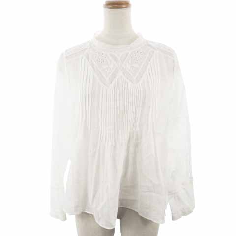 マカフィー MACPHEE トゥモローランド 17SS ブラウス ハイネック 