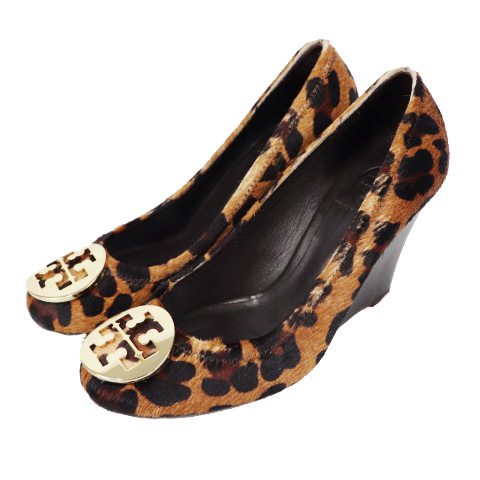 トリーバーチ TORY BURCH パンプス ラウンドトゥ ウェッジソール 