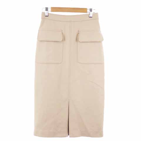 未使用品 スピック&スパン Spick&Span 18AW スカート タイト ミモレ  