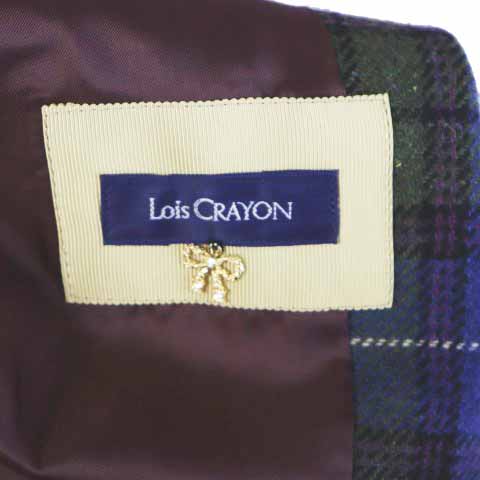 ロイスクレヨン　ポンチョ ロイスクレヨン Lois CRAYON コート ポンチョ ステンカラー フェイク