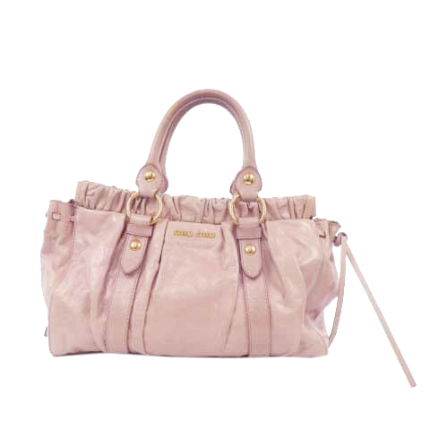 ミュウミュウ miumiu バッグ ハンド ショルダー 2way VITELLO LUX 