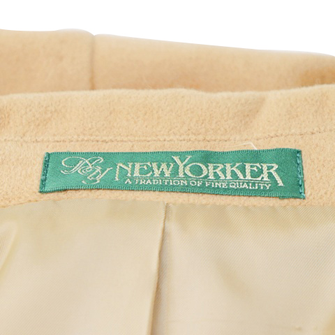 ニューヨーカー NEWYORKER コート ステンカラー ロング アンゴラ