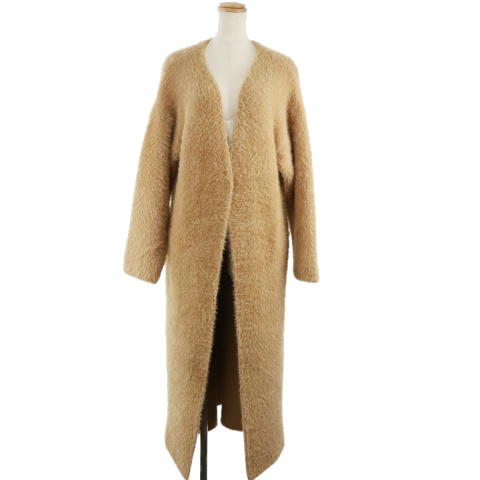 アウラ ニットロングコート （アウラアイラ AULA AILA 18AW