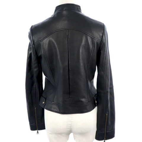 新品レイビームス ラムレザージャケット　ブラウンL Ray BEAMS（レイビームス）の「Ray BEAMS / ラムレザー ダブル