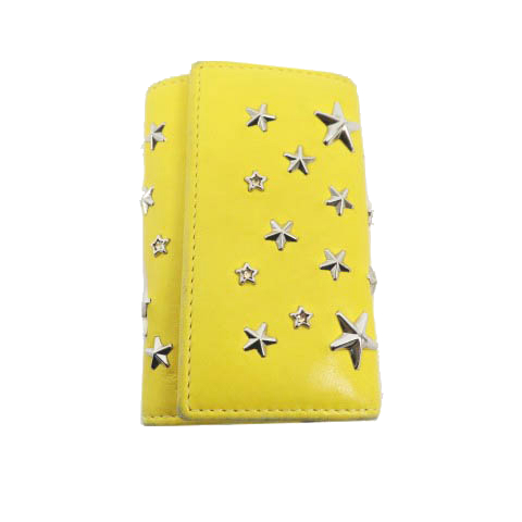 ジミーチュウ JIMMY CHOO キーケース 6連 NEPTUNE レザー スタッズ 星 