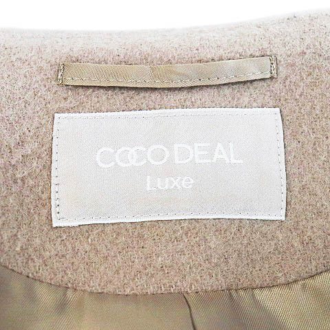 ã³ã³ãã£ãŒã« COCO DEAL ãªã¥ã¯ã¹ Luxe ã³ãŒã ããŒã«ã©ãŒ ãã³ã° ãŠãŒã« ãã©ãã¯ã¹ãã¡ãŒ ãªãŒããŒãµã€ãº 1 ããŒãžã¥ /TM ã¬ãã£ãŒã¹