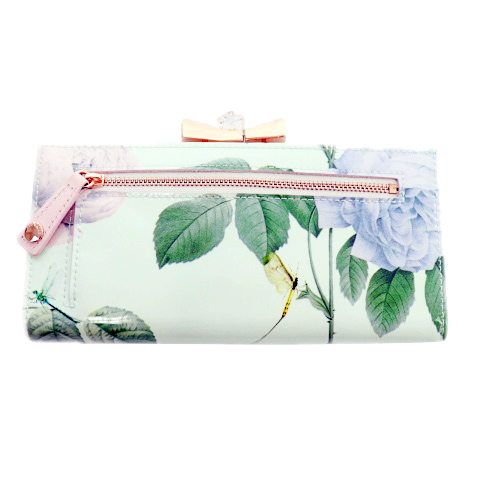 テッドベーカー TED BAKER 長財布 二つ折り 小銭入れ がま口 レザー 
