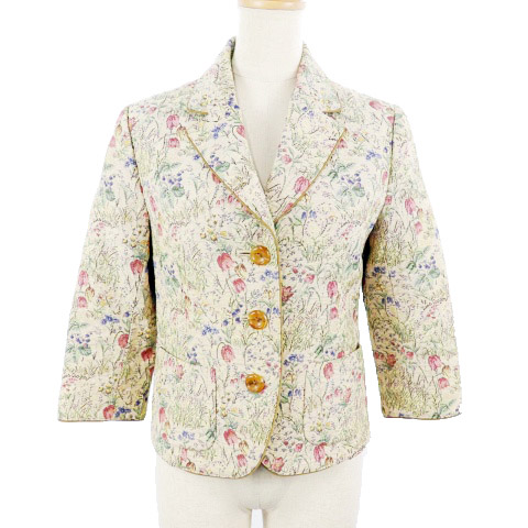 ロイスクレヨン Lois CRAYON ジャケット テーラード 総裏地 ゴブラン  