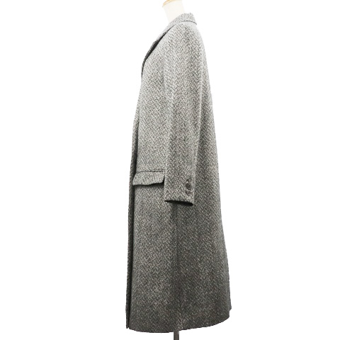 アングリッド UNGRID コート チェスター ロング ツイード ダブルボタン  