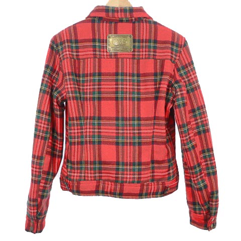 Dolce & Gabbana チェック柄ジャケット　50 ディー&ジー ドルガバ ドルチェ&ガッバーナ D&G ジャケット