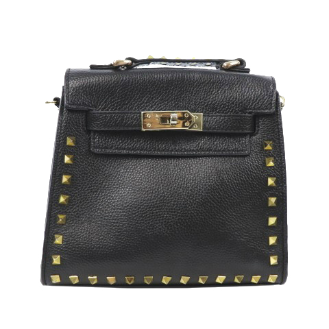 ディアベル Diavel バッグ ハンド ショルダー 2way フェイクレザー スタッズ 金具モチーフ 黒 ブラック Tm レディース 1 ベクトルパーク