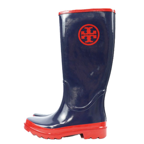 トリーバーチ TORY BURCH レインブーツ 長靴 ロング ラウンドトゥ