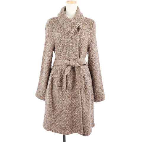 ヴィヴィアンタム VIVIENNE TAM コート ロング ニット 長袖 ベルト  