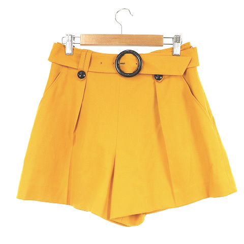 ブルーレーベルクレストブリッジ　スカート　黄色　イエロー BLUE LABEL CRESTBRIDGE（ブルーレーベルクレストブリッジ