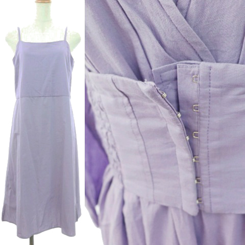 スナイデル snidel 19SS ワンピース ロング ミモレ カシュクール