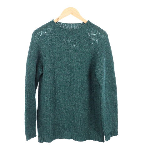 アバントア avanttoi セーター ニット ハイネック ウール 長袖 48 緑  